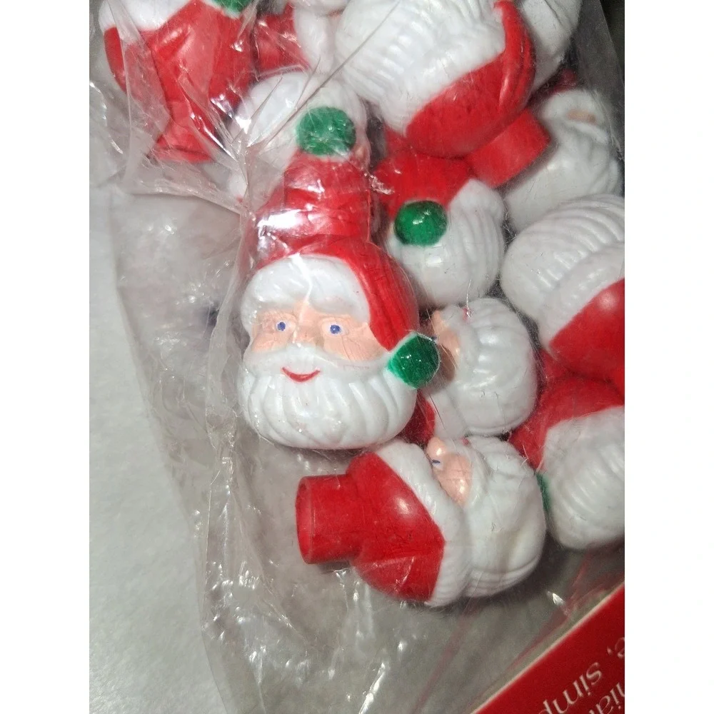 Holiday Traditions 15 Santa Mini Christmas Light Covers Midwestern Home Products